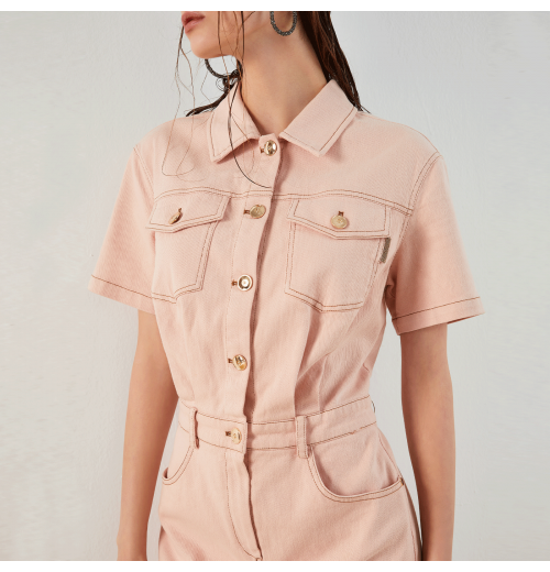 Manufacturer In Stock Turn-Down Collar Cotton Blend Dress For Ladies Denim Dress Dresses Women Lady Elegant Clothes Manufacturer In Stock Turn-Down Collar Cotton Blend Dress For Ladies Denim Dress Dresses Women Lady Elegant Clothes