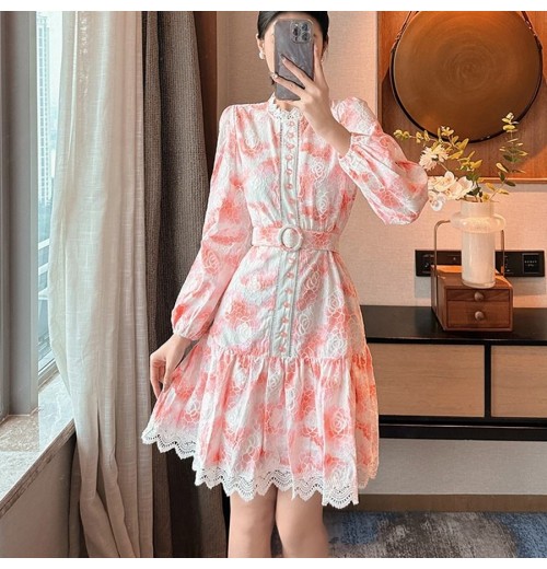 Fashion Clothing Elegant Retro Women's Floral Evening Dress Spot Women's Clothing Manufacturer Wholesale Fashion Clothing Elegant Retro Women's Floral Evening Dress Spot Women's Clothing Manufacturer Wholesale